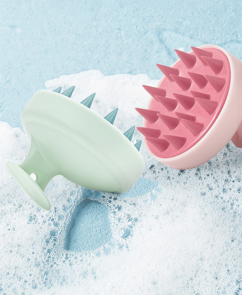 Silicone Scalp Massager & Shampoo Brush