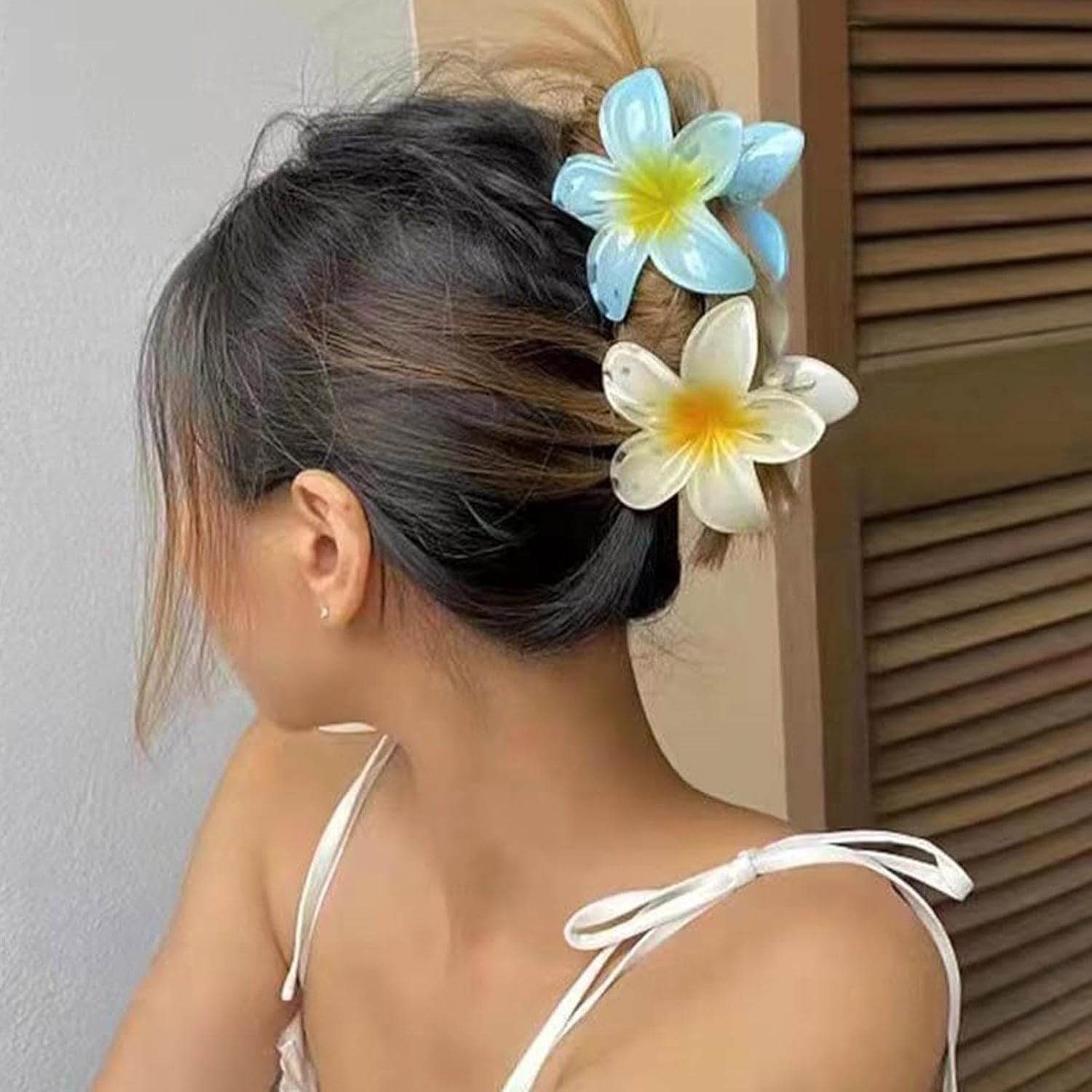 Flower Hair Clips Set