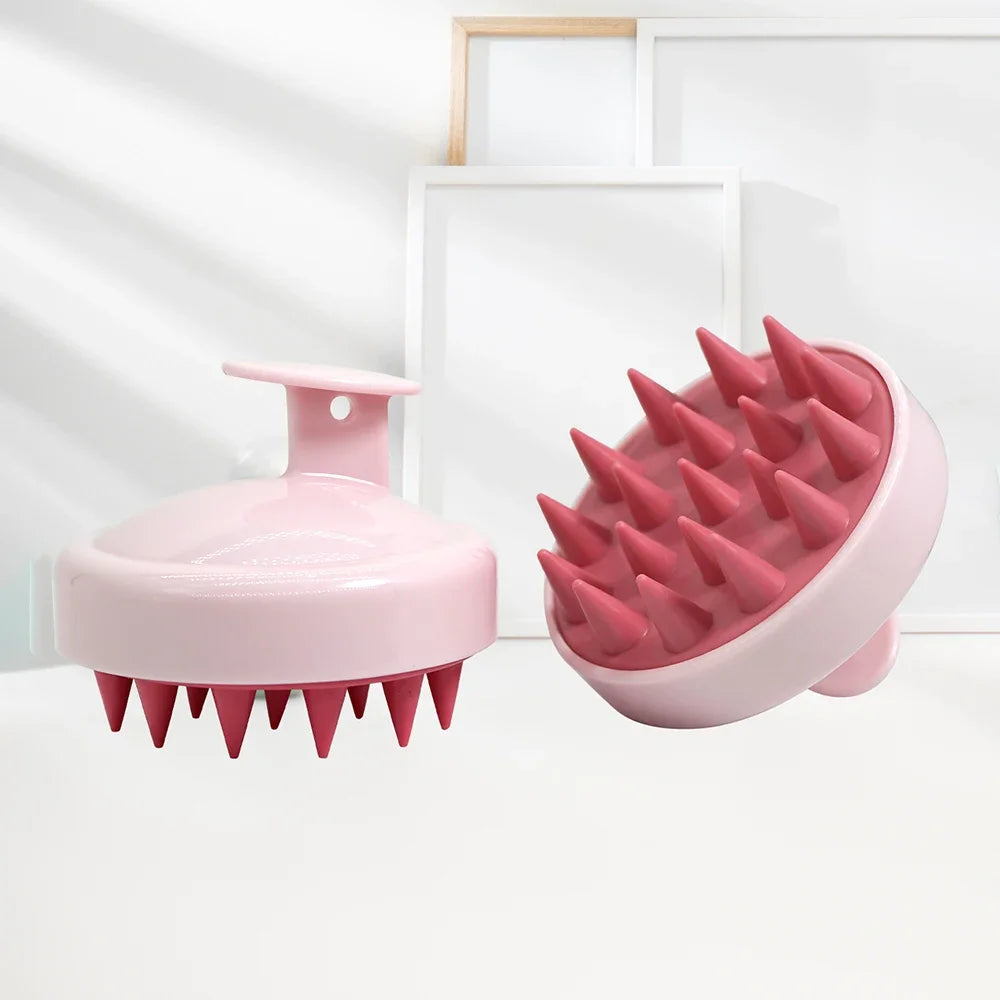 Silicone Scalp Massager & Shampoo Brush