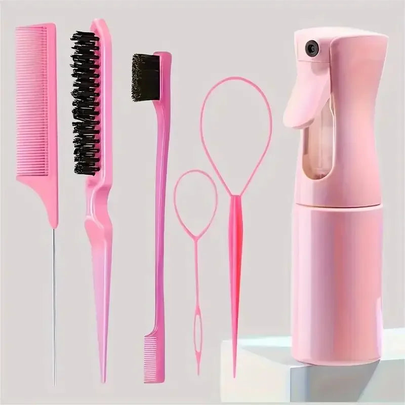 6-Piece Hair Styling Comb Set