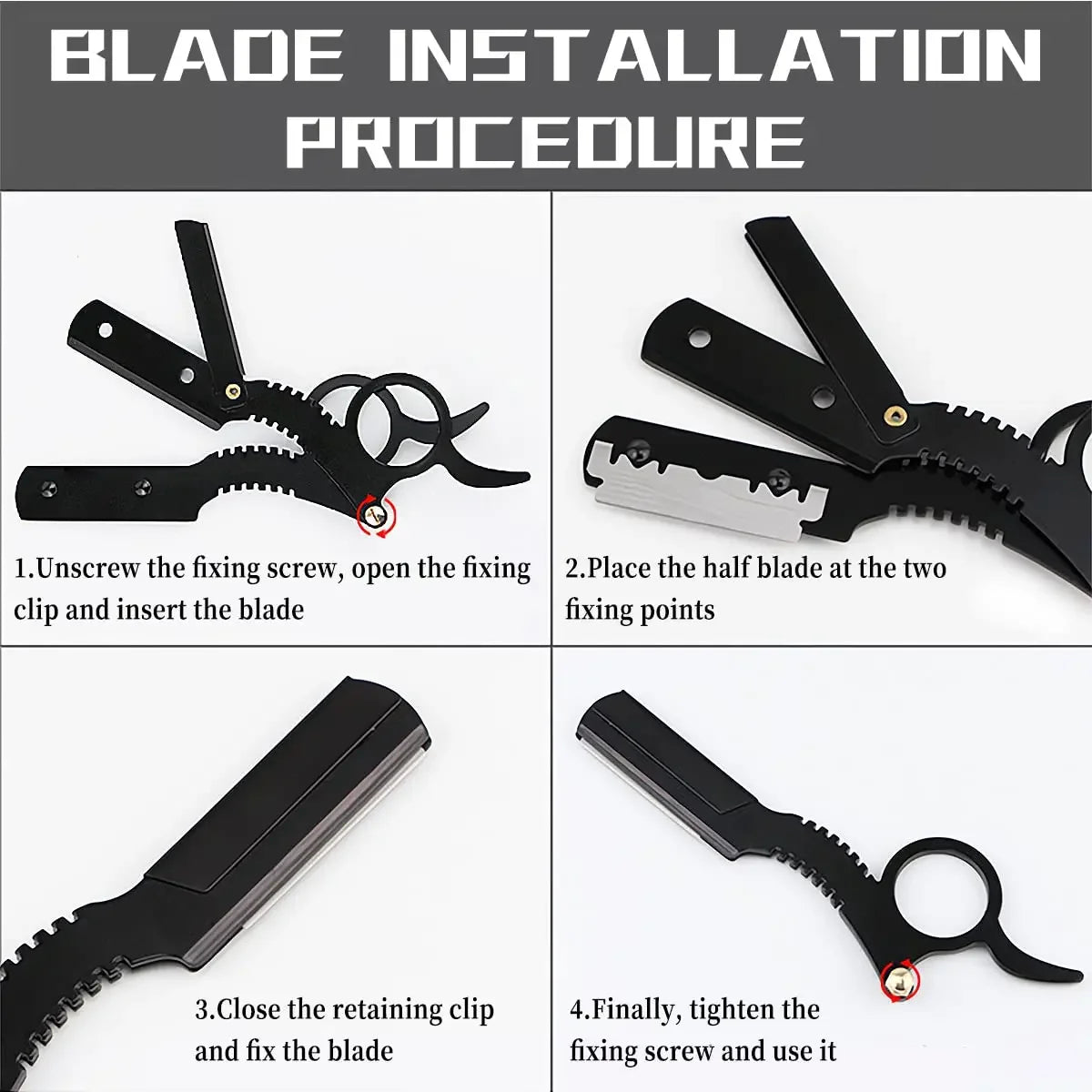 Classic Straight Razor for Men