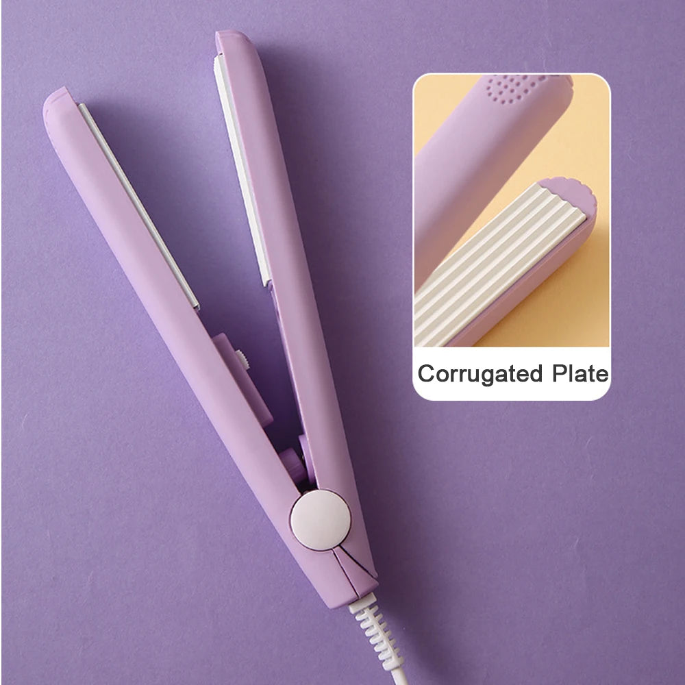 Mini Ceramic Hair Curler & Crimper