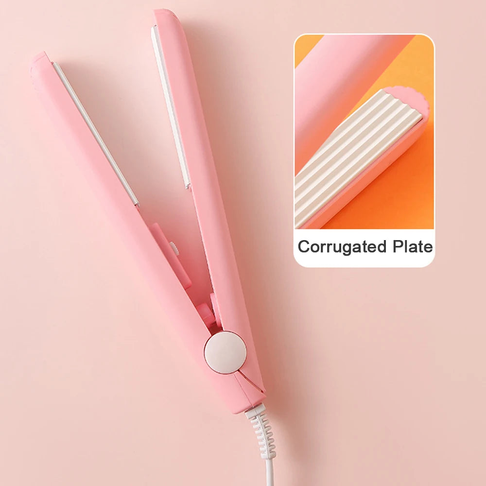 Mini Ceramic Hair Curler & Crimper