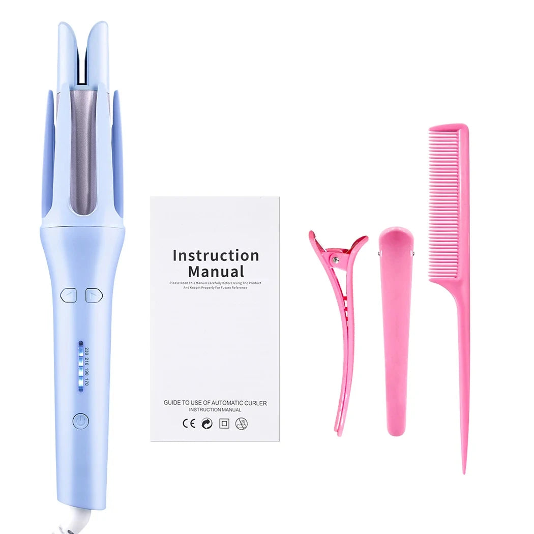 Tinsol 2-in-1 Automatic Rotating Hair Curler