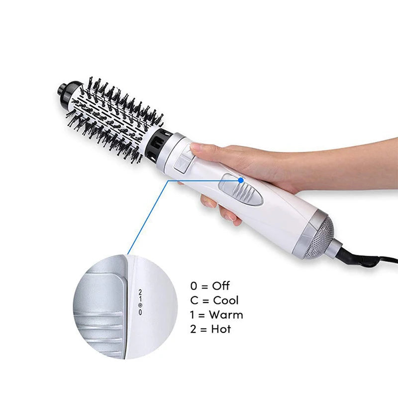 2-in-1 Rotating Hot Air Brush