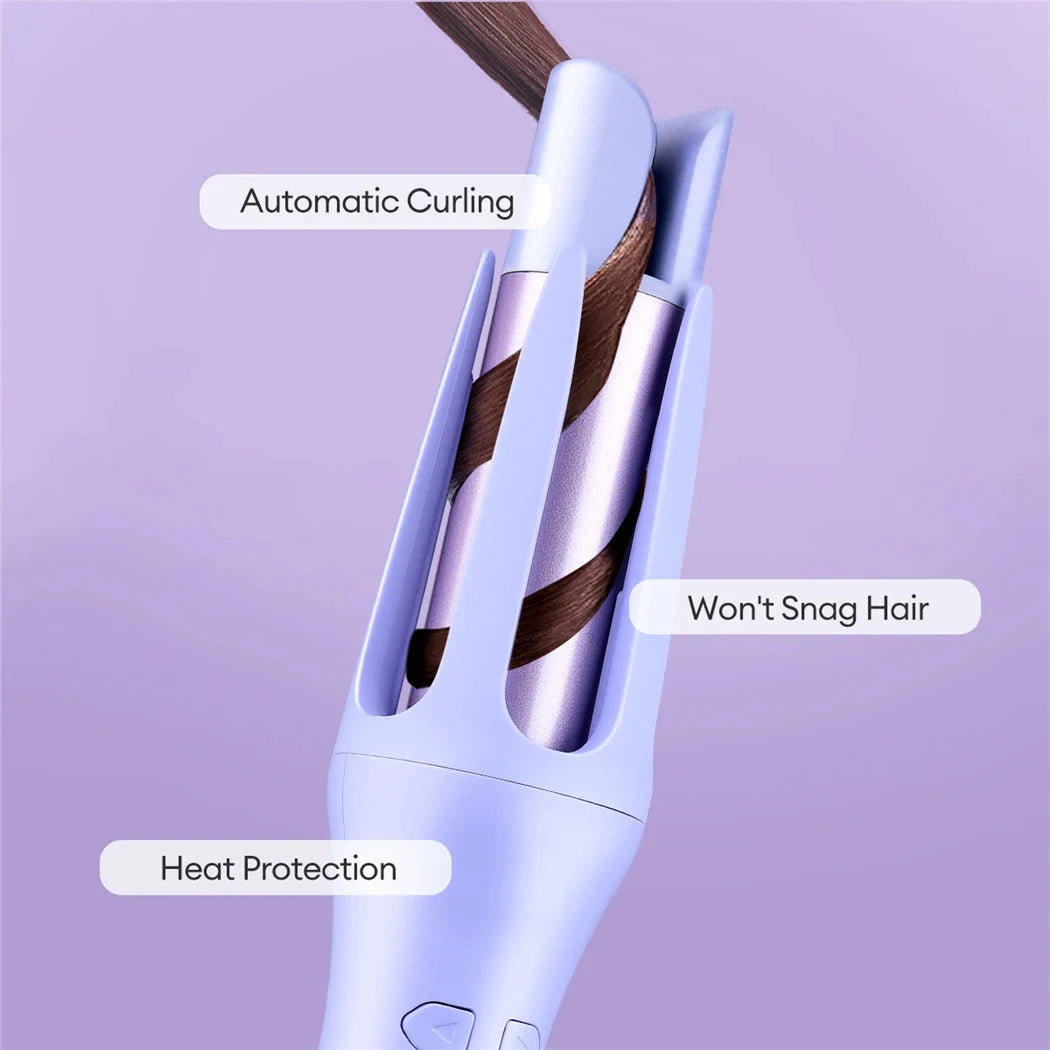 Tinsol 2-in-1 Automatic Rotating Hair Curler