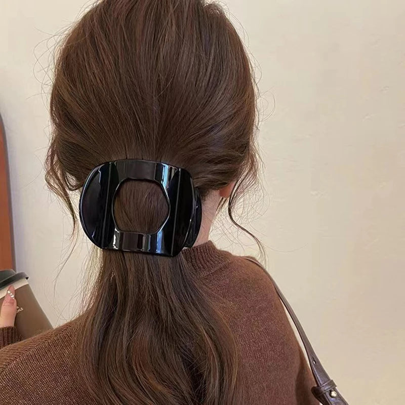 Vintage Arc-Shaped Hair Clip