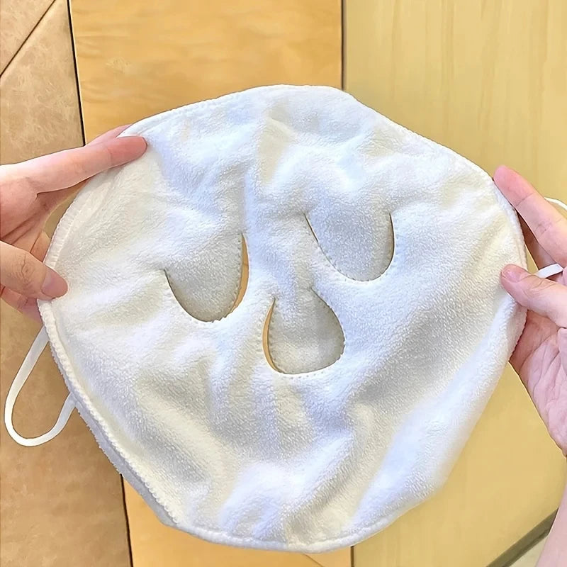 Reusable Hot & Cold Compress Face Towel Mask