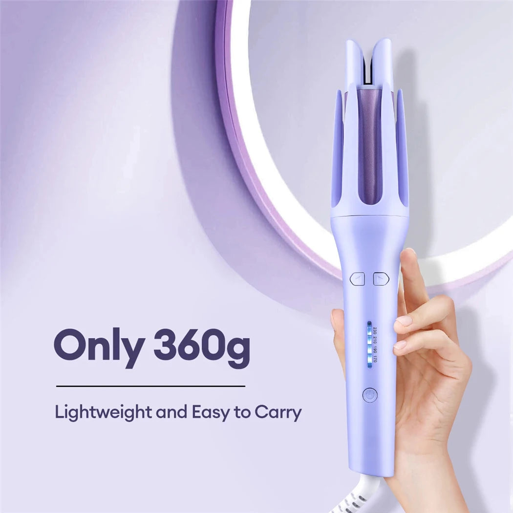 Tinsol 2-in-1 Automatic Rotating Hair Curler