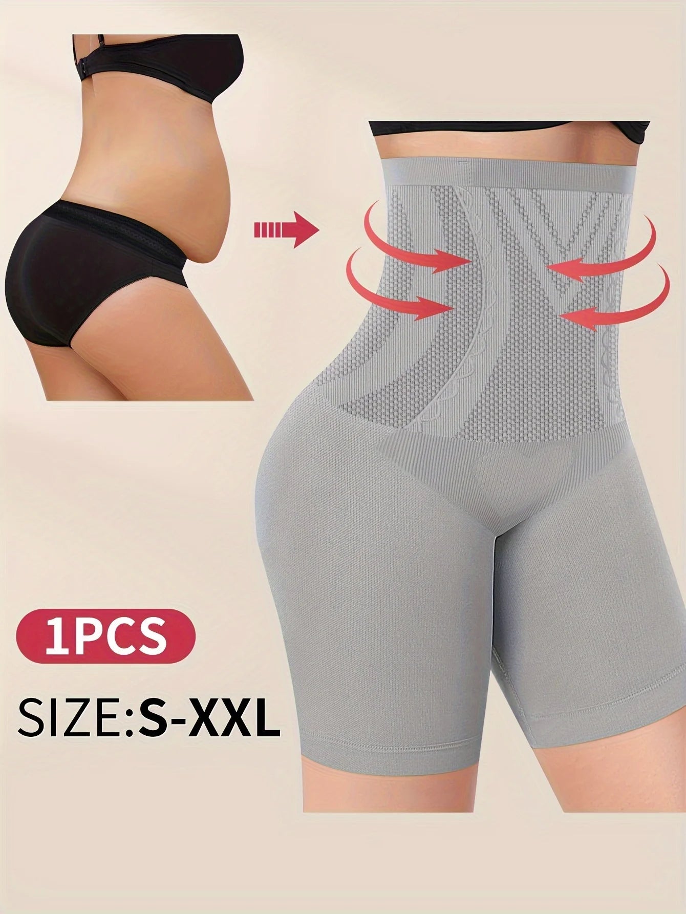 High Waist Tummy Control Shaping Panties