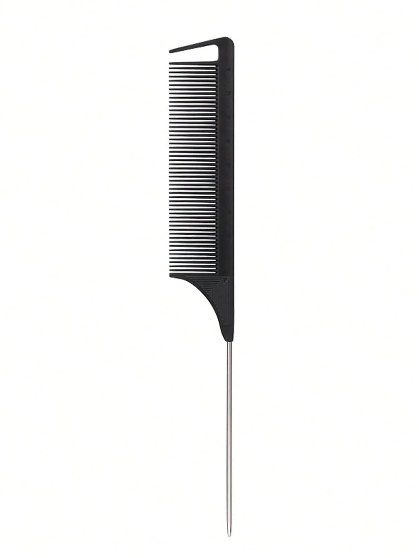 Professional Rat Tail Comb with Stainless Steel Pointed Handle