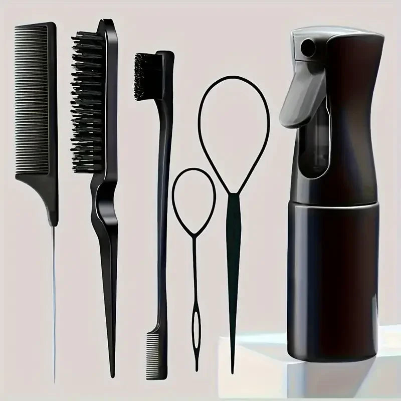 6-Piece Hair Styling Comb Set